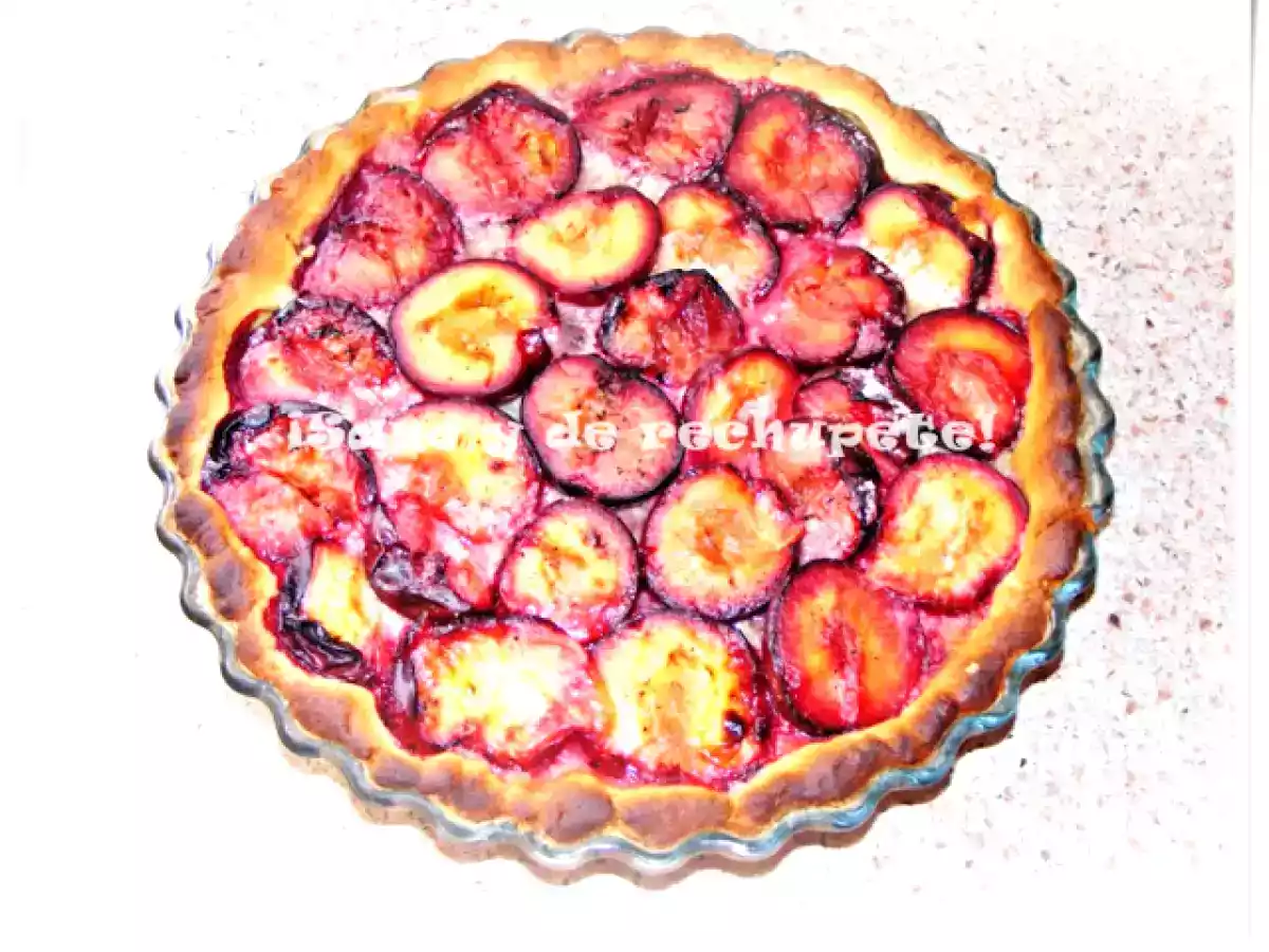 Tarta de ciruelas (plum pie) - foto 3