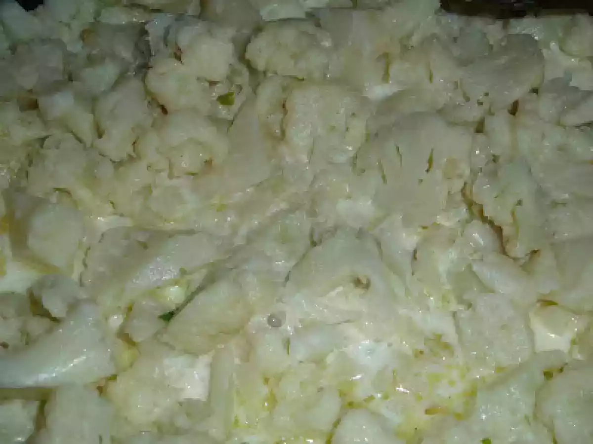 Tarta de coliflor y heladitos de frutilla - foto 2