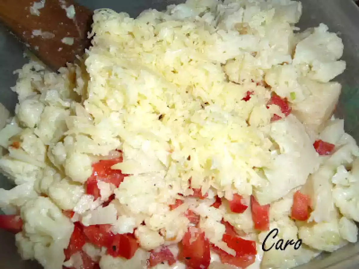 Tarta de coliflor y heladitos de frutilla - foto 3