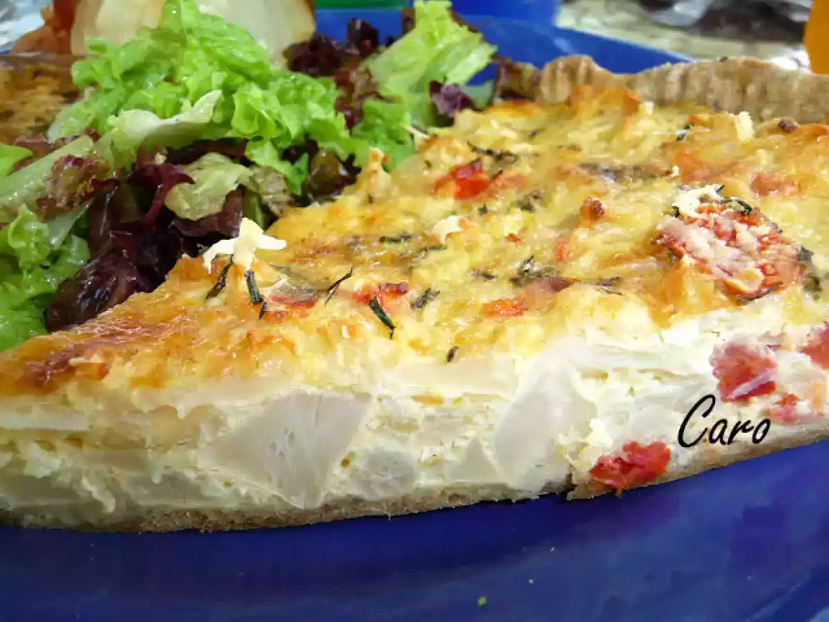 Tarta de coliflor y heladitos de frutilla - foto 6