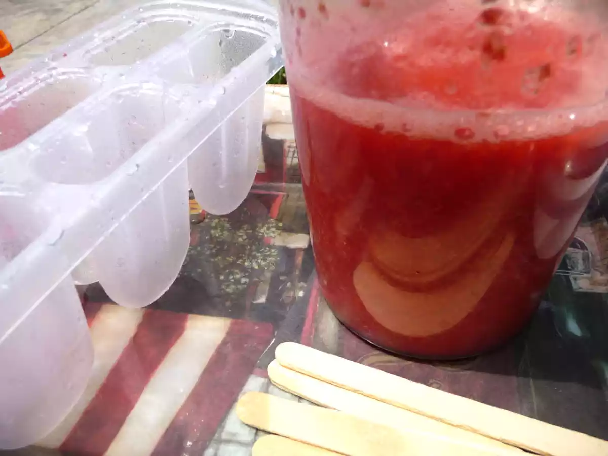 Tarta de coliflor y heladitos de frutilla - foto 8