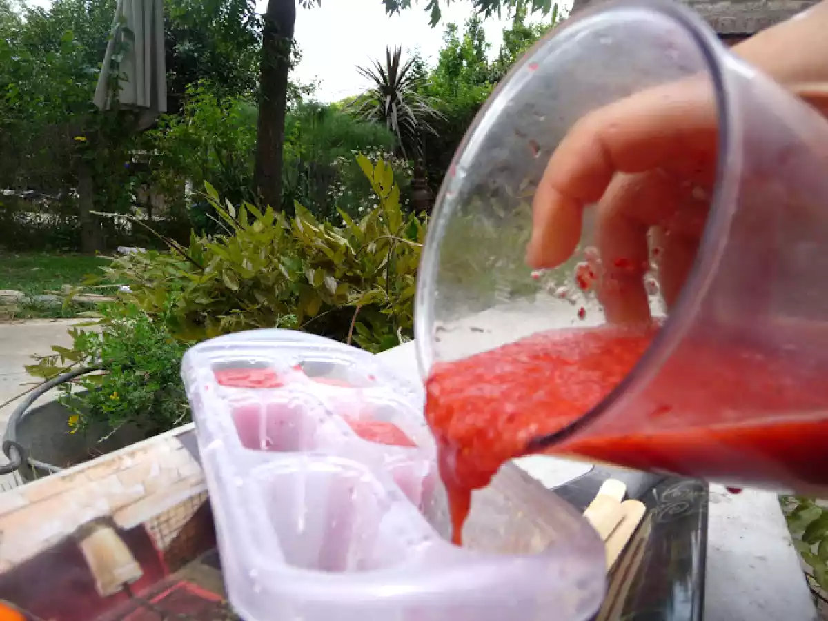 Tarta de coliflor y heladitos de frutilla - foto 9