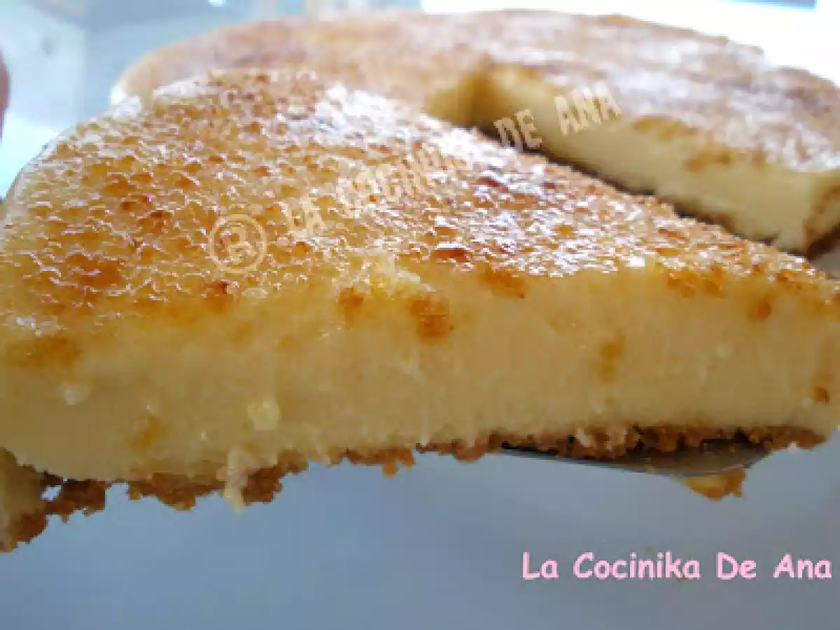 Tarta de crema catalana a la naranja - foto 2