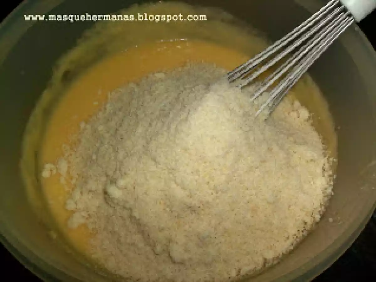 TARTA DE CREMA DE ALMENDRAS Y MERMELADA DE ARÁNDANOS - foto 8