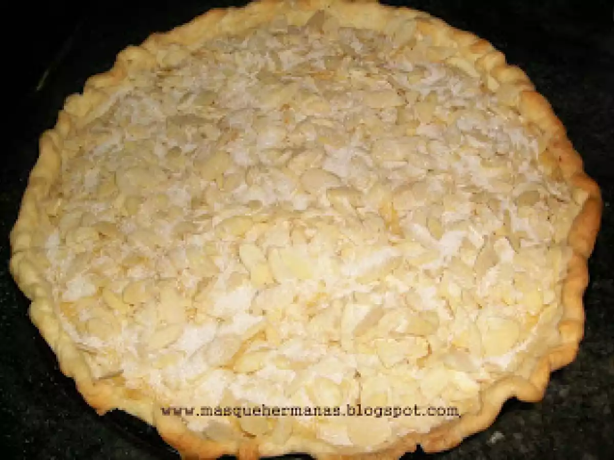 TARTA DE CREMA DE ALMENDRAS Y MERMELADA DE ARÁNDANOS - foto 11