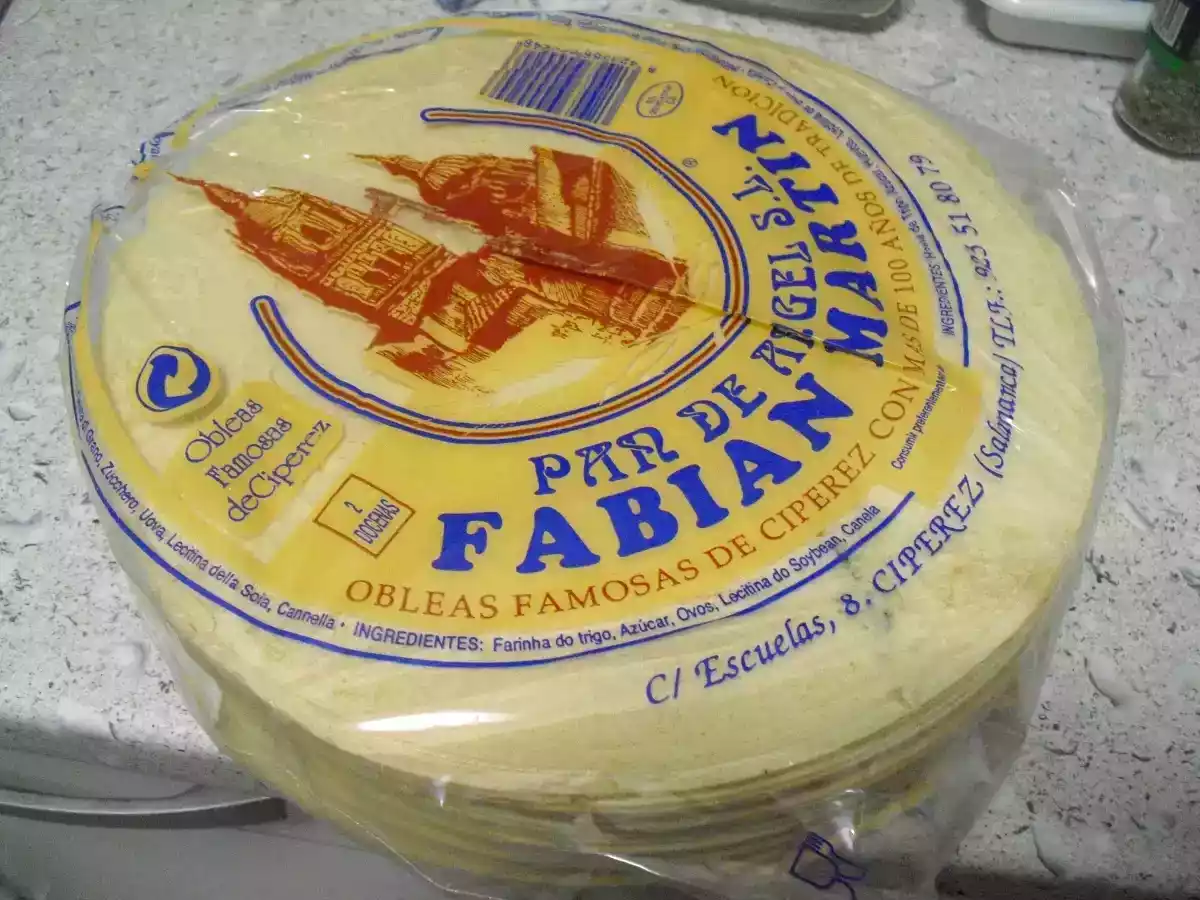 TARTA DE CREMA DE CACAO - foto 2