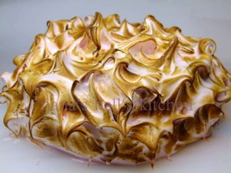 Tarta de crema de coco y merengue suizo, foto 2