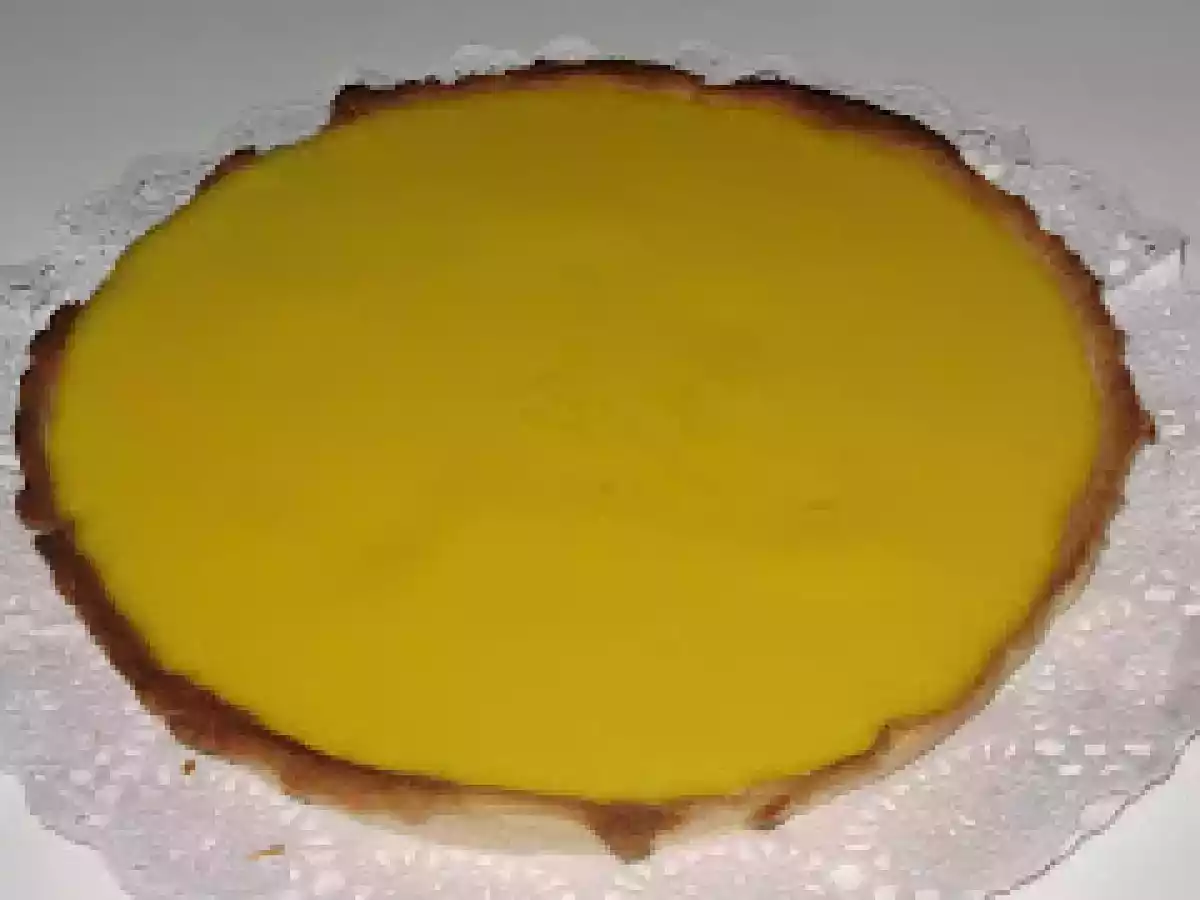 TARTA DE CREMA DE MANGO