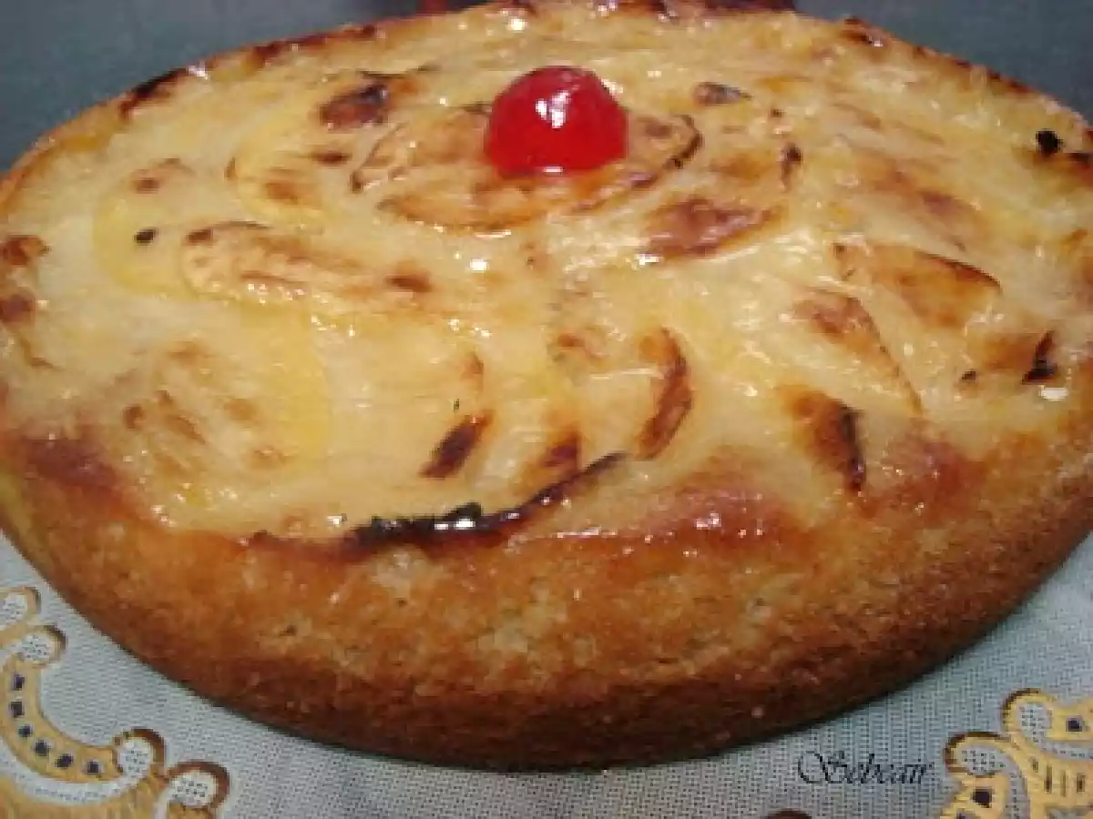TARTA DE CREMA DE MANZANAS (thermomix y fussioncook)