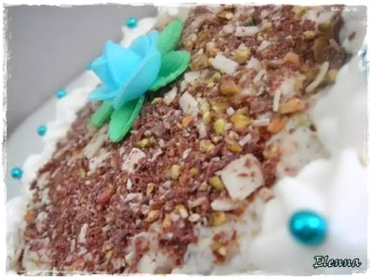 Tarta de crema de pistachos - foto 4