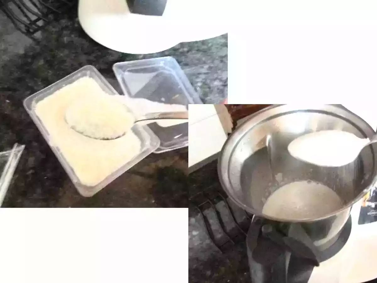 Tarta de cuajada, con mango y coco - foto 4