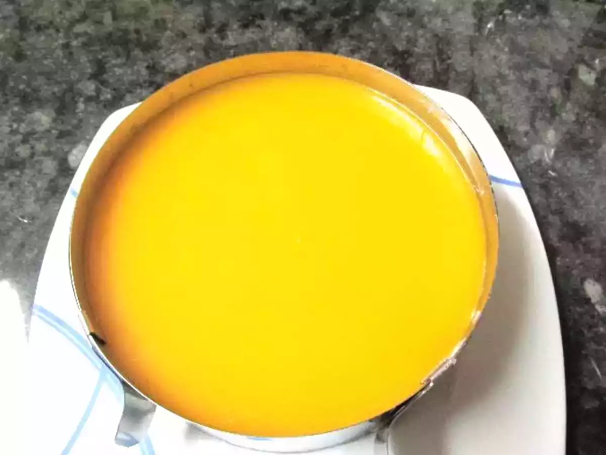 Tarta de cuajada, con mango y coco - foto 6