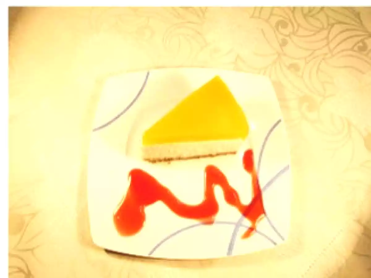 Tarta de cuajada, con mango y coco - foto 7