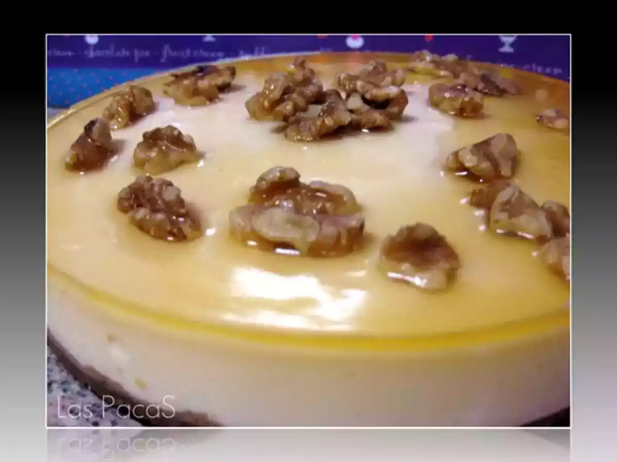 Tarta de Cuajada con Miel