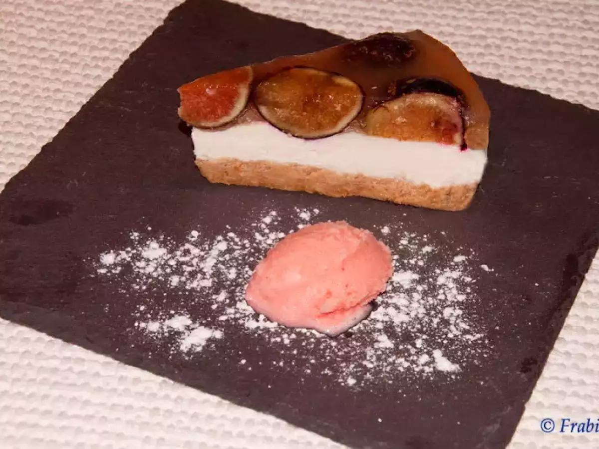 Tarta de cuajada y gelatina de higos - foto 2