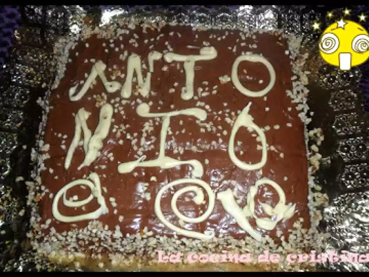 TARTA DE CUMPLEAÑOS PARA ANTONIO