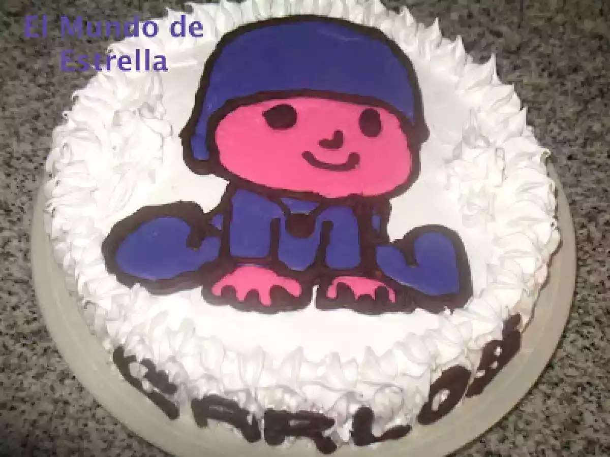 Tarta de Cumpleaños Pocoyó
