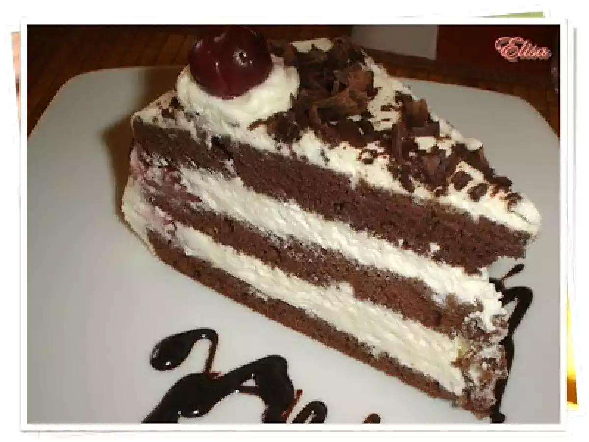 Tarta de cumpleaños Selva Negra