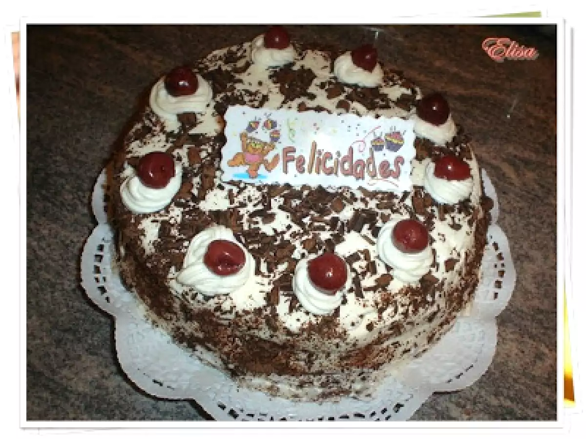 Tarta de cumpleaños Selva Negra - foto 2