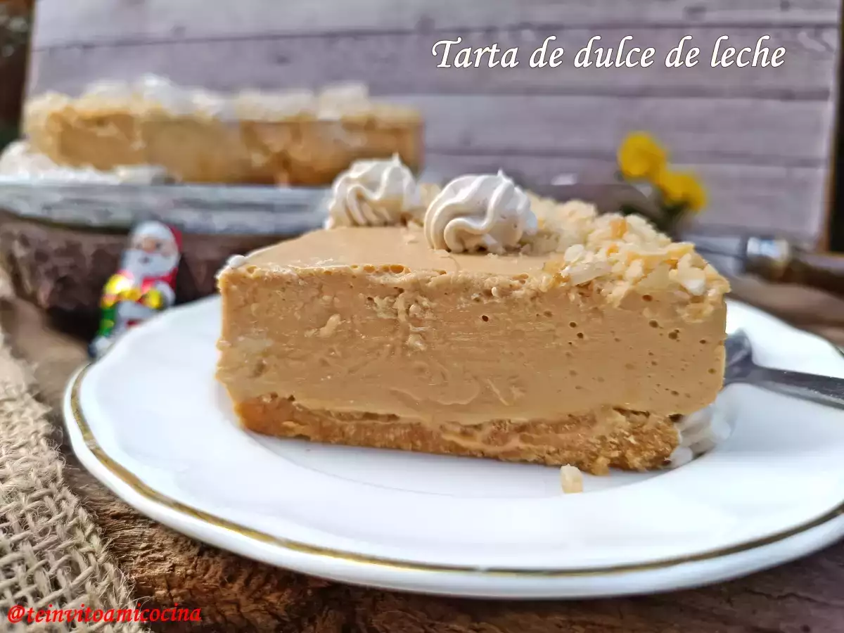 Tarta de dulce de leche sin horno - foto 3