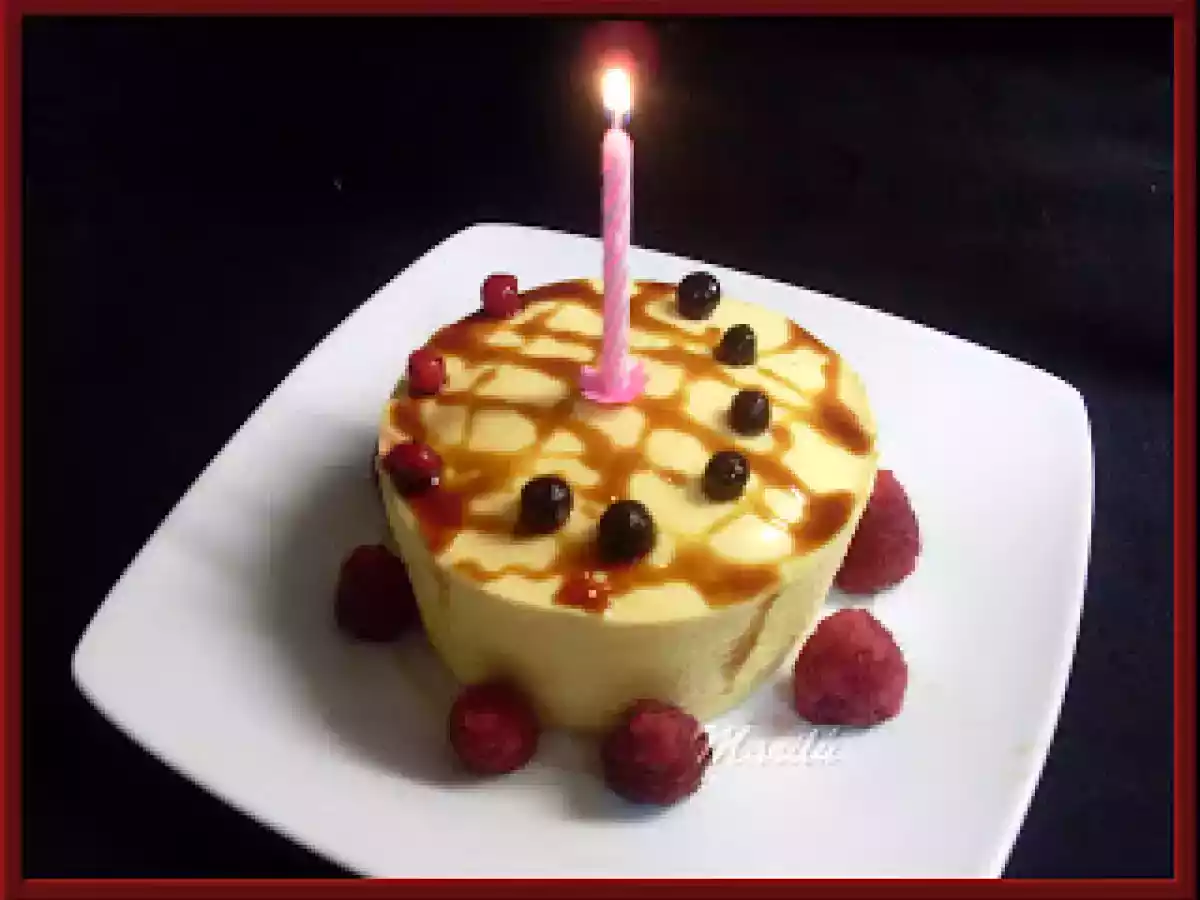 TARTA DE DULCE DE LECHE Y MANGO