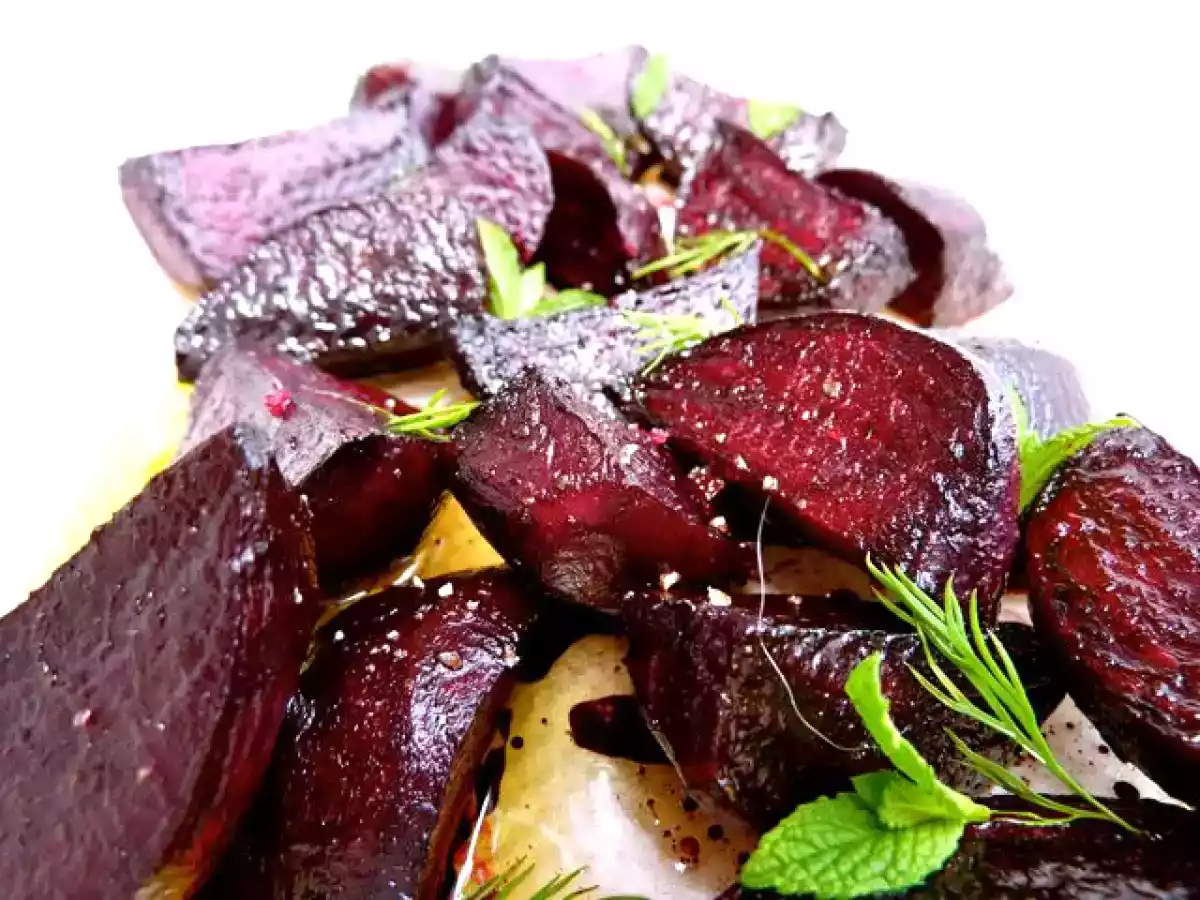 Tarta de espárragos y remolachas asadas - foto 2