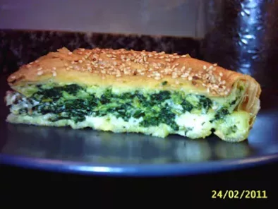 Tarta de espinacas y queso feta - foto 3