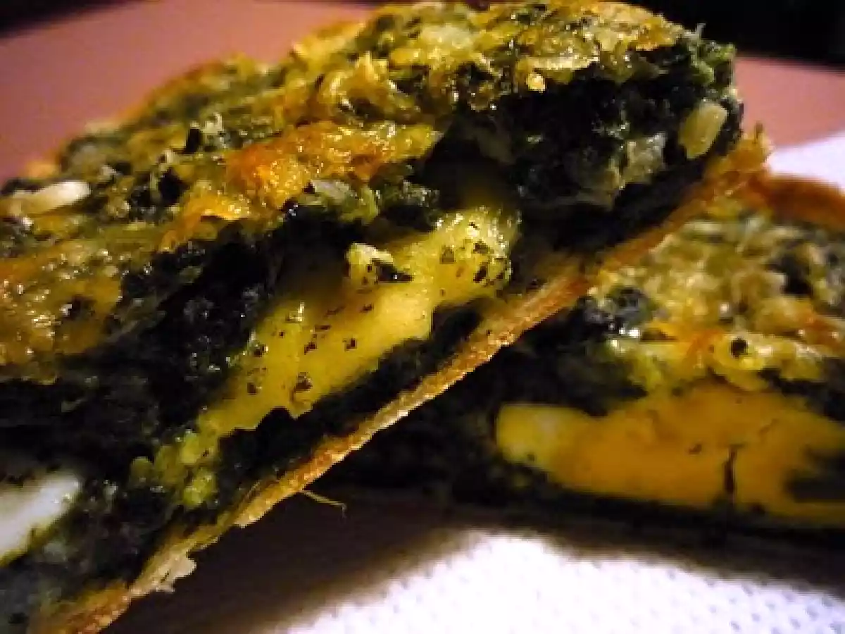 Tarta de espinacas y roquefort - foto 2