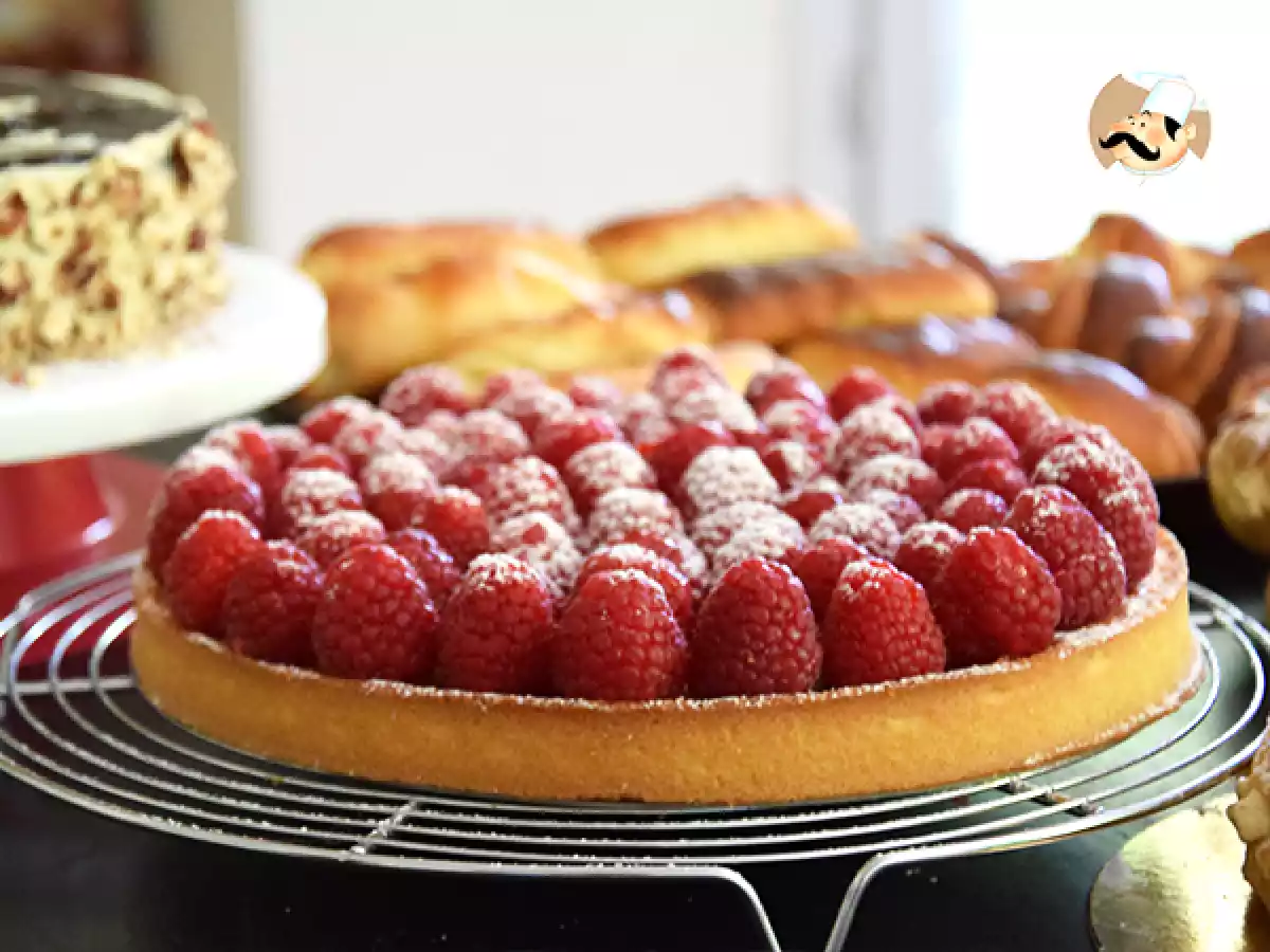 Tarta de frambuesas y crema de almendra - foto 2