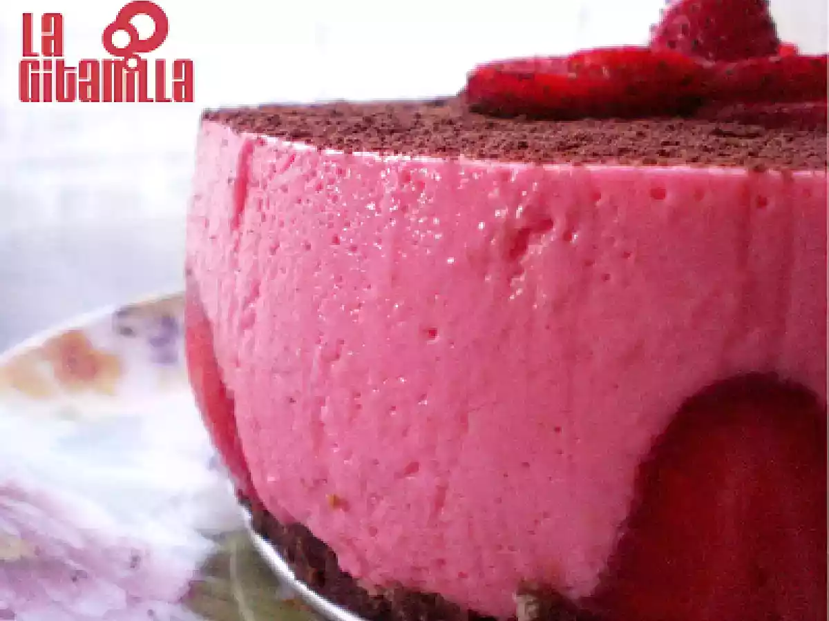 Tarta de fresas con chocolate - foto 3