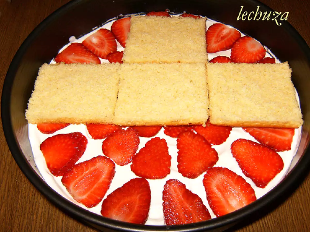 Tarta de fresas y queso - foto 6
