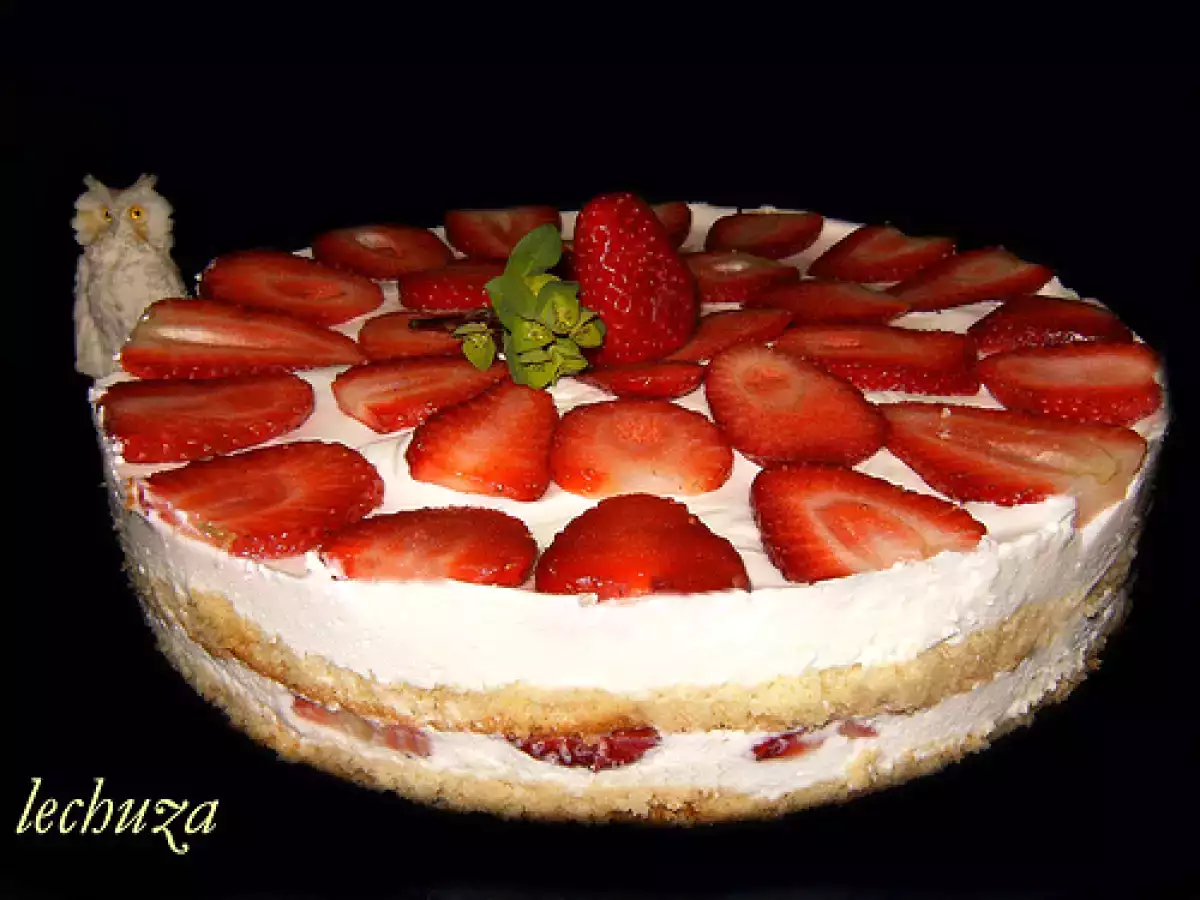 Tarta de fresas y queso - foto 8