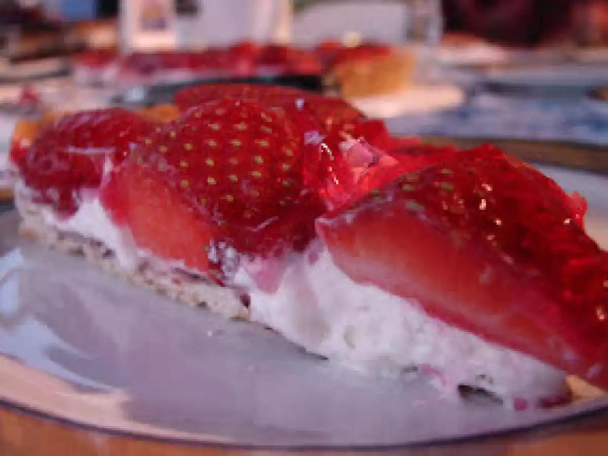 Tarta de frutillas