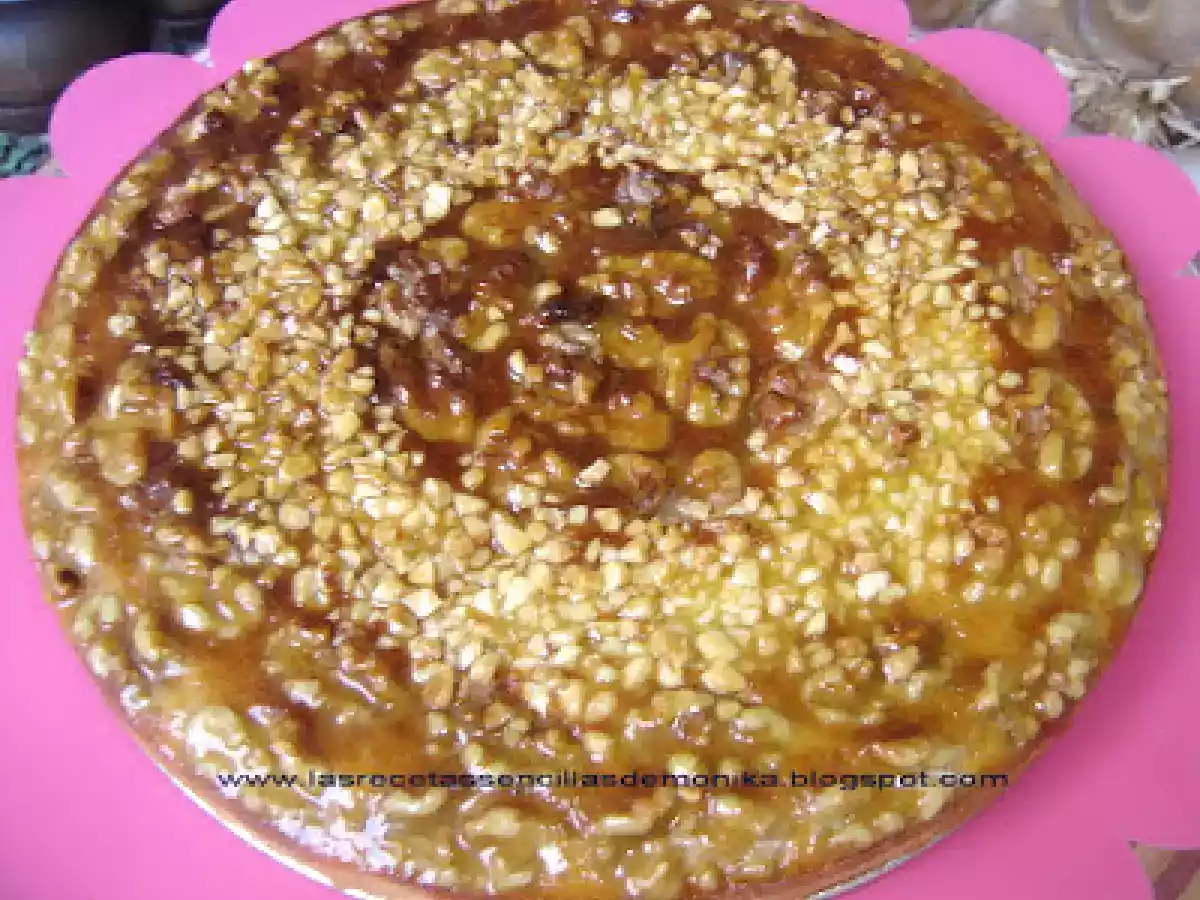 Tarta de frutos secos