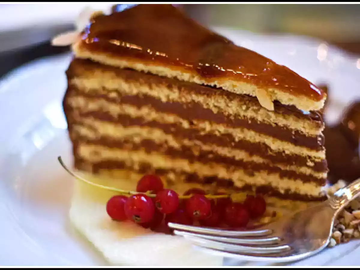 Tarta de galletas María y chocolate