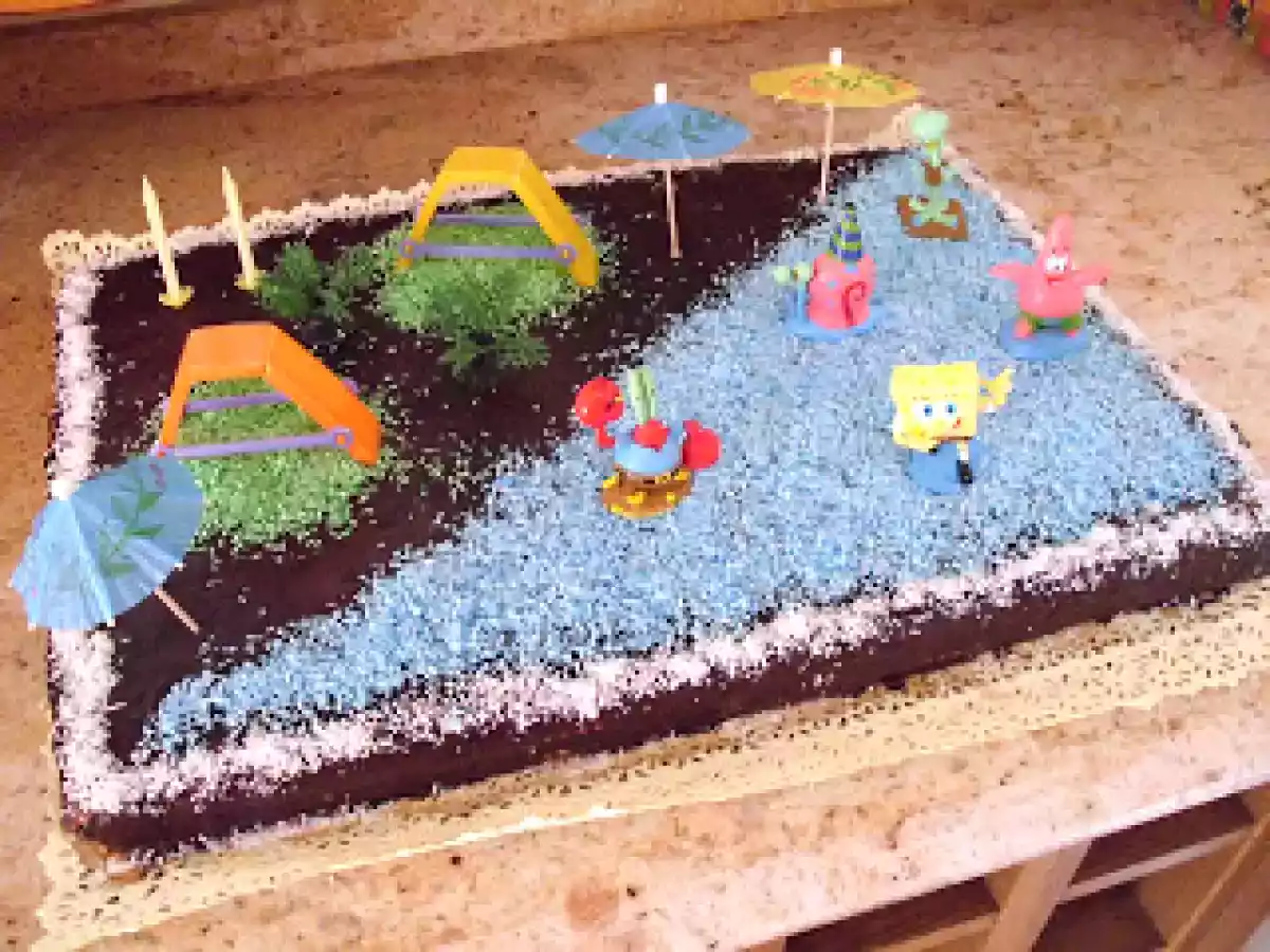 TARTA DE GALLETAS PARA CUMPLEAÑOS