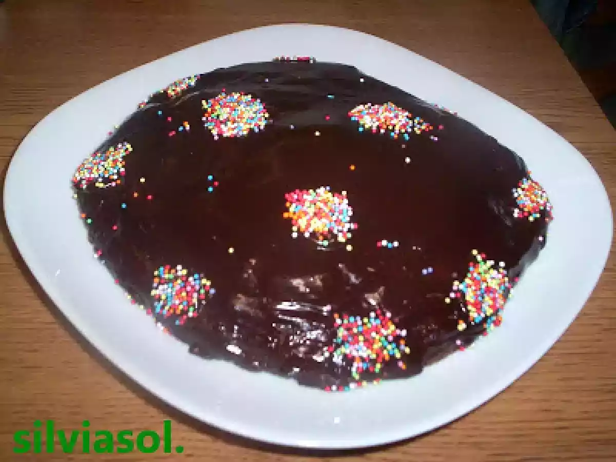 Tarta de galletas y crema de chocolate - foto 2