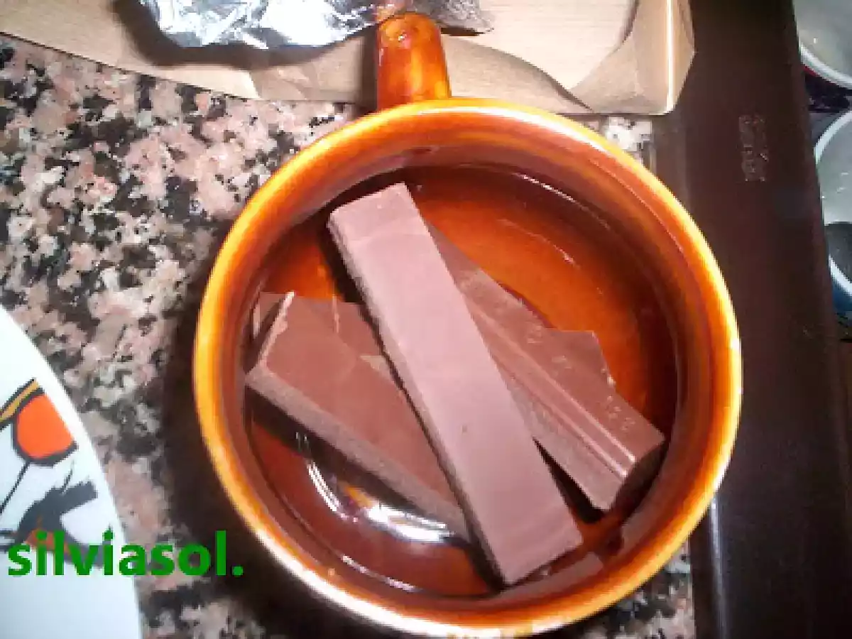 Tarta de galletas y crema de chocolate - foto 4