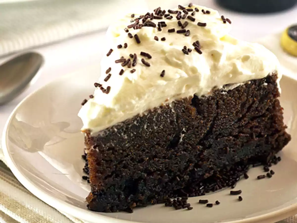 Tarta de Guinness y chocolate