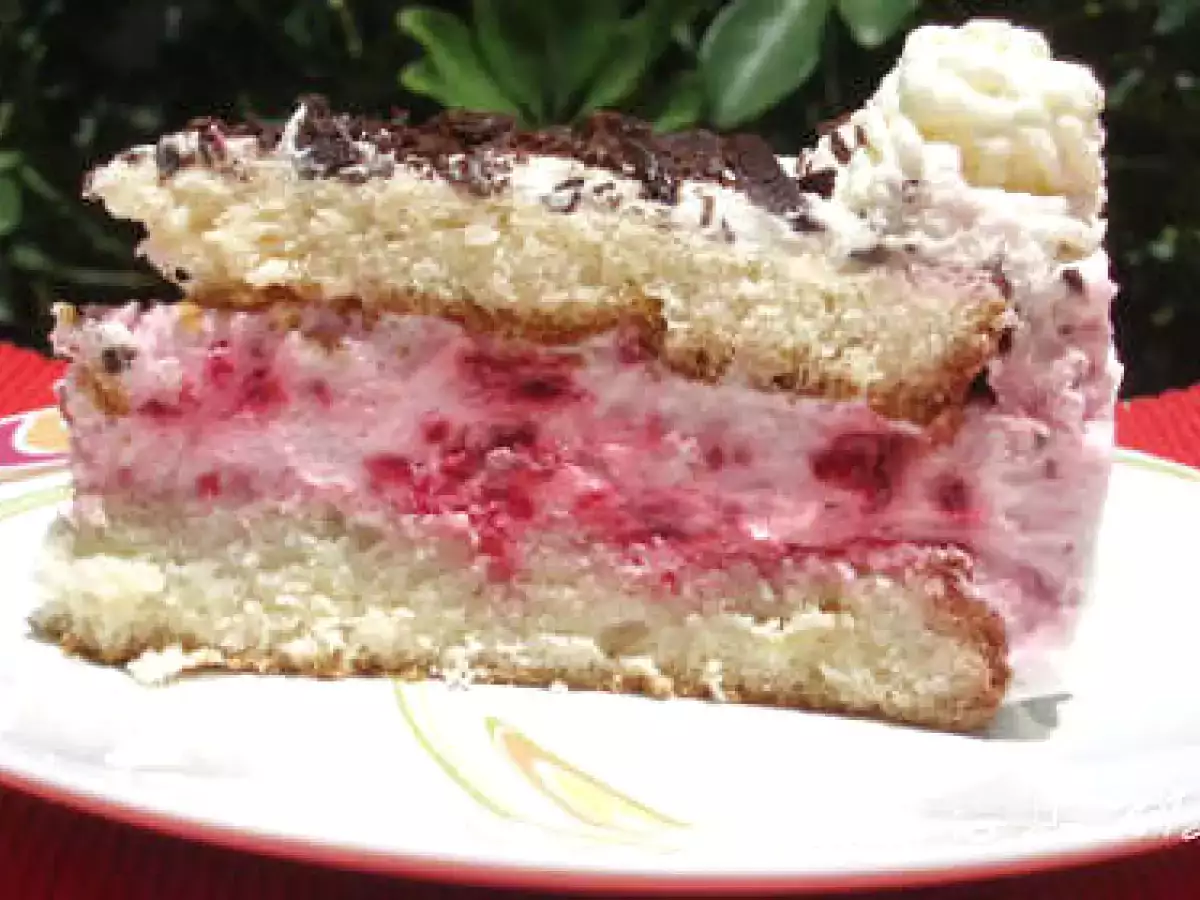 Tarta de helado de frambuesa - foto 2