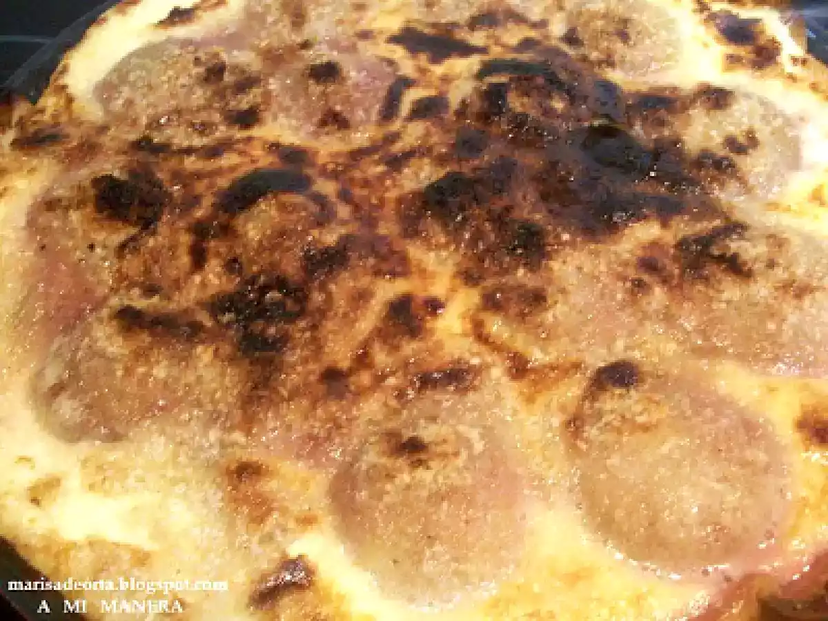 TARTA DE HIGOS Y ALMENDRA