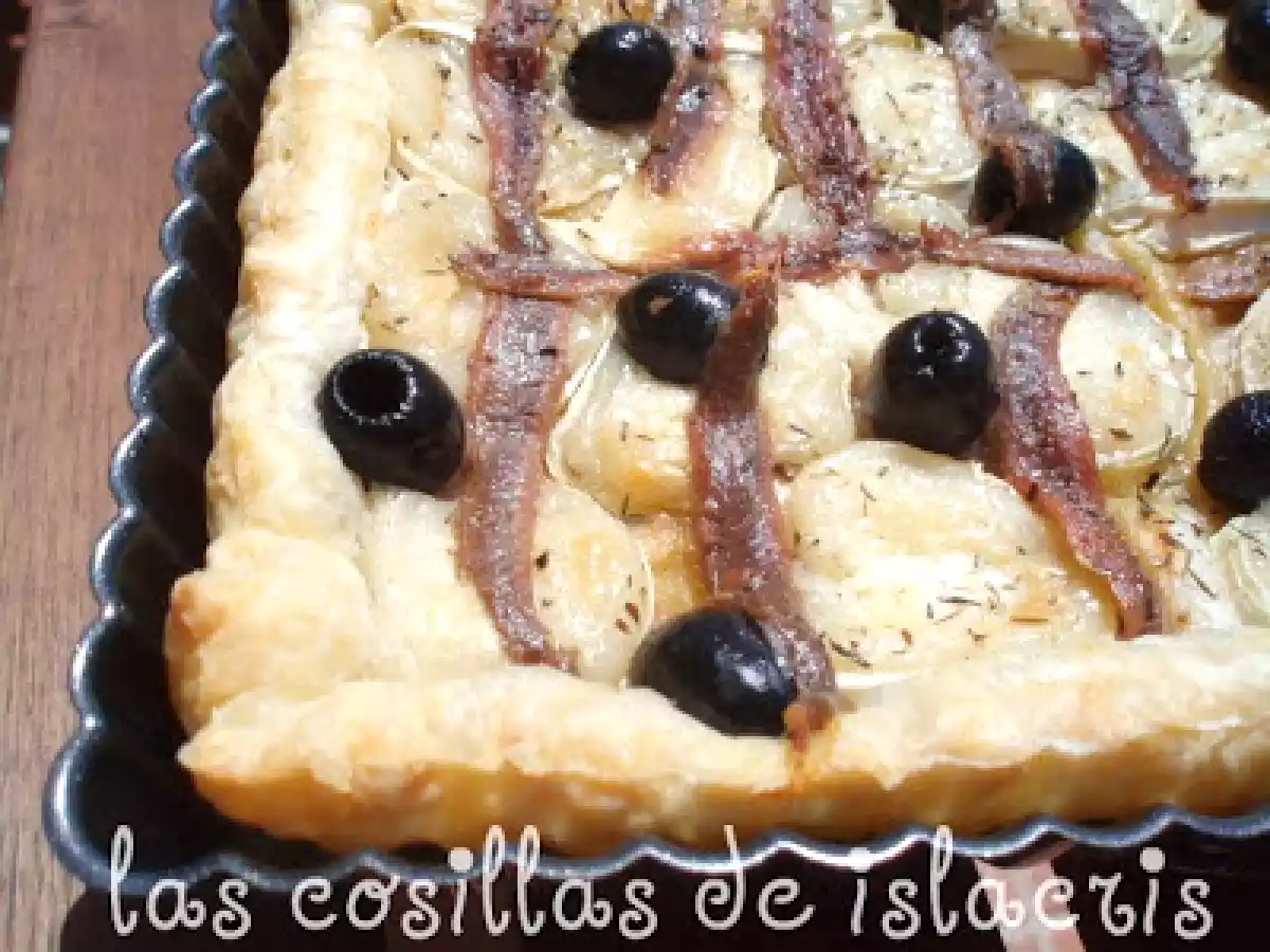 Tarta de hojaldre de queso de cabra - foto 2