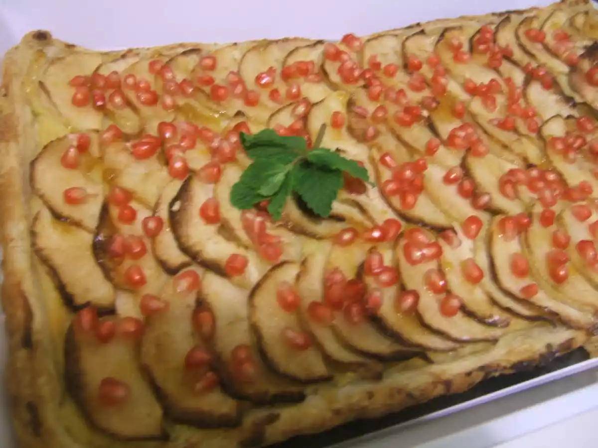 Tarta de hojaldre y manzana. - foto 2