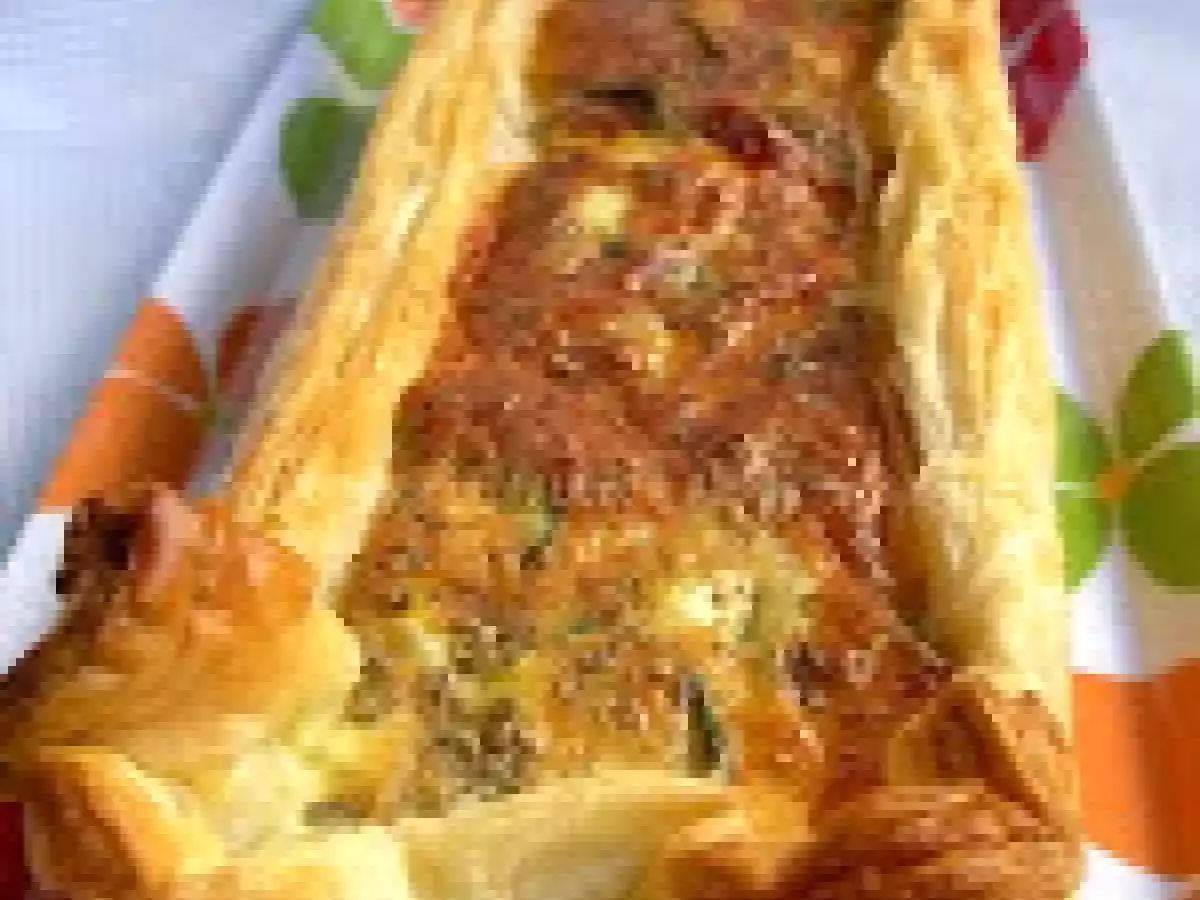 Tarta de hortalizas en hojaldre - foto 2