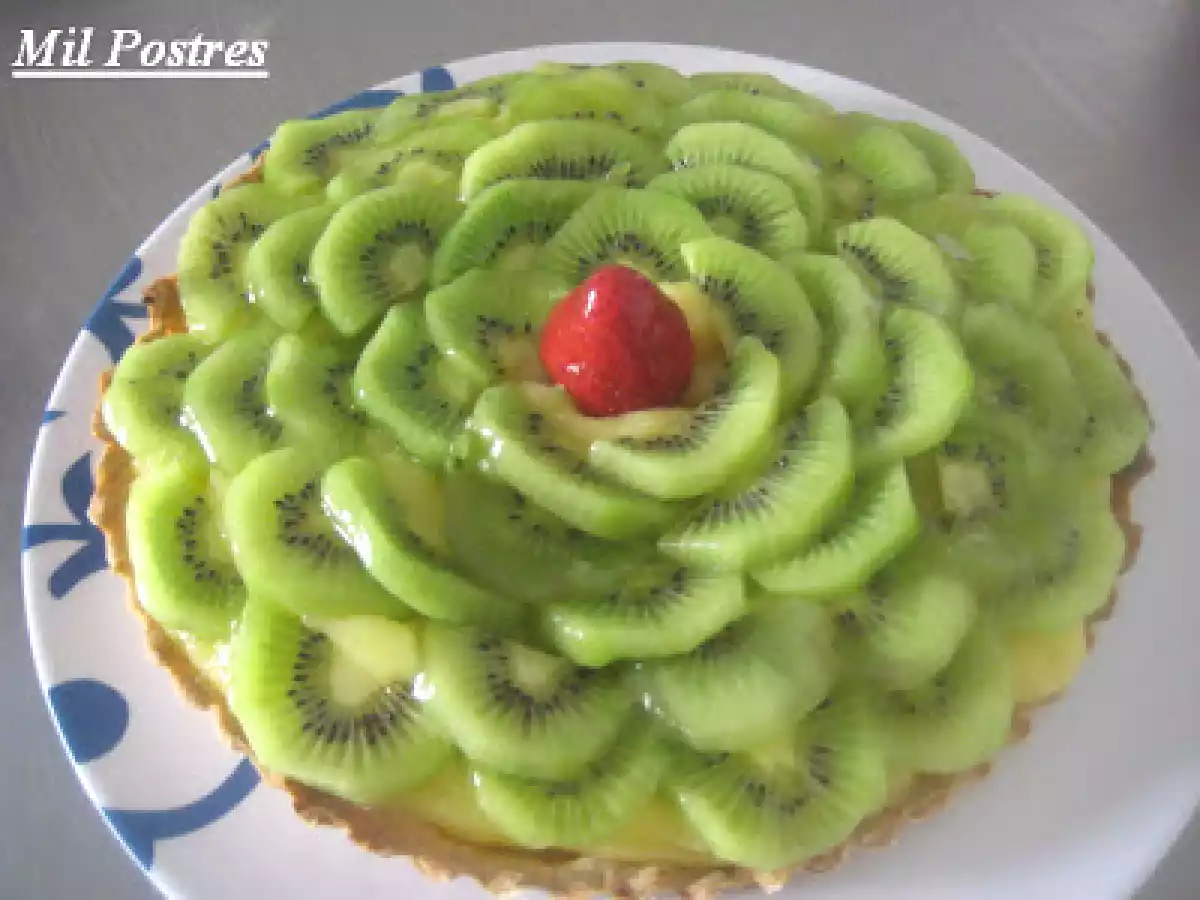 Tarta de kiwis - foto 2