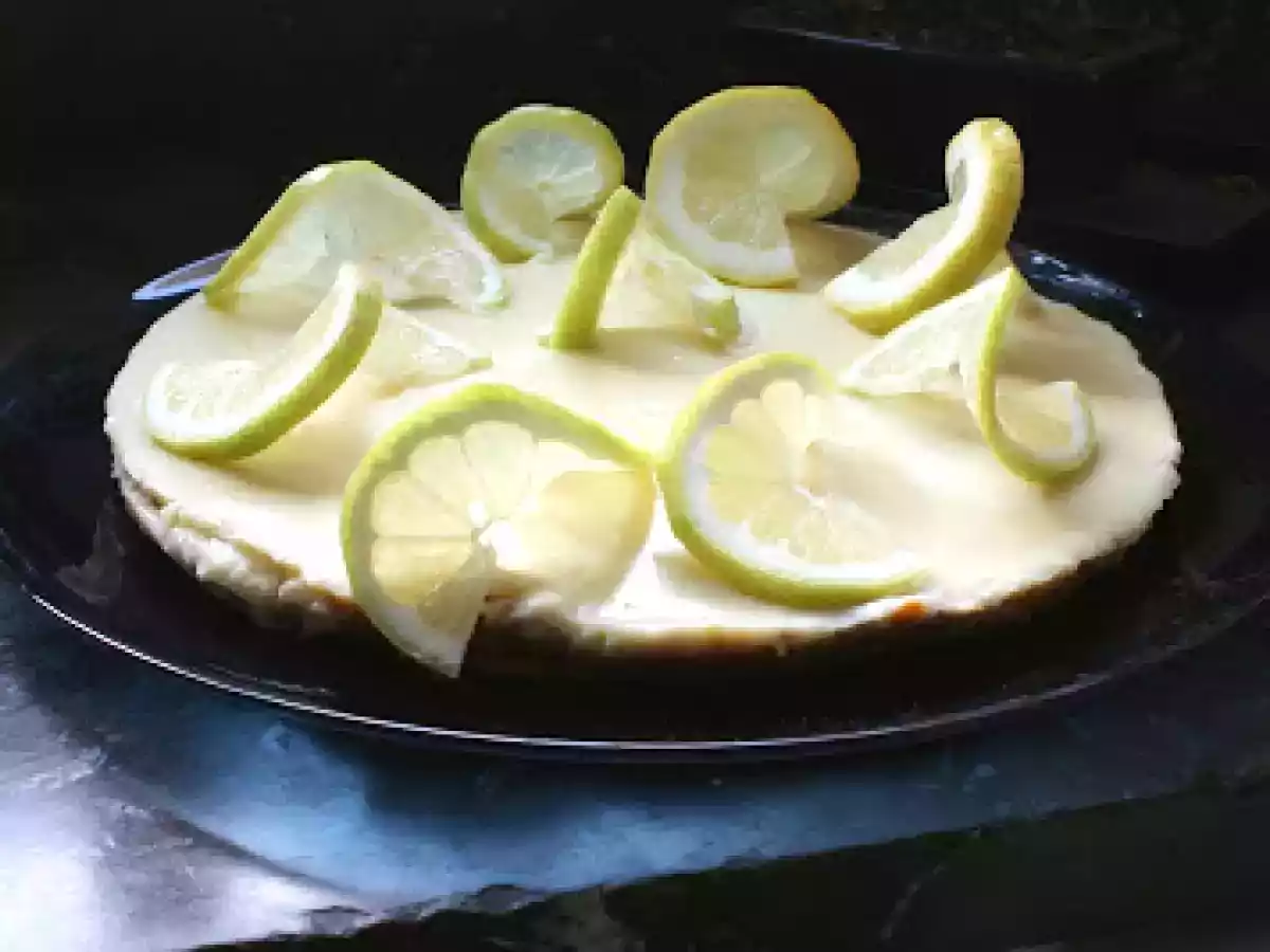 Tarta de limón y chocolate blanco - foto 2