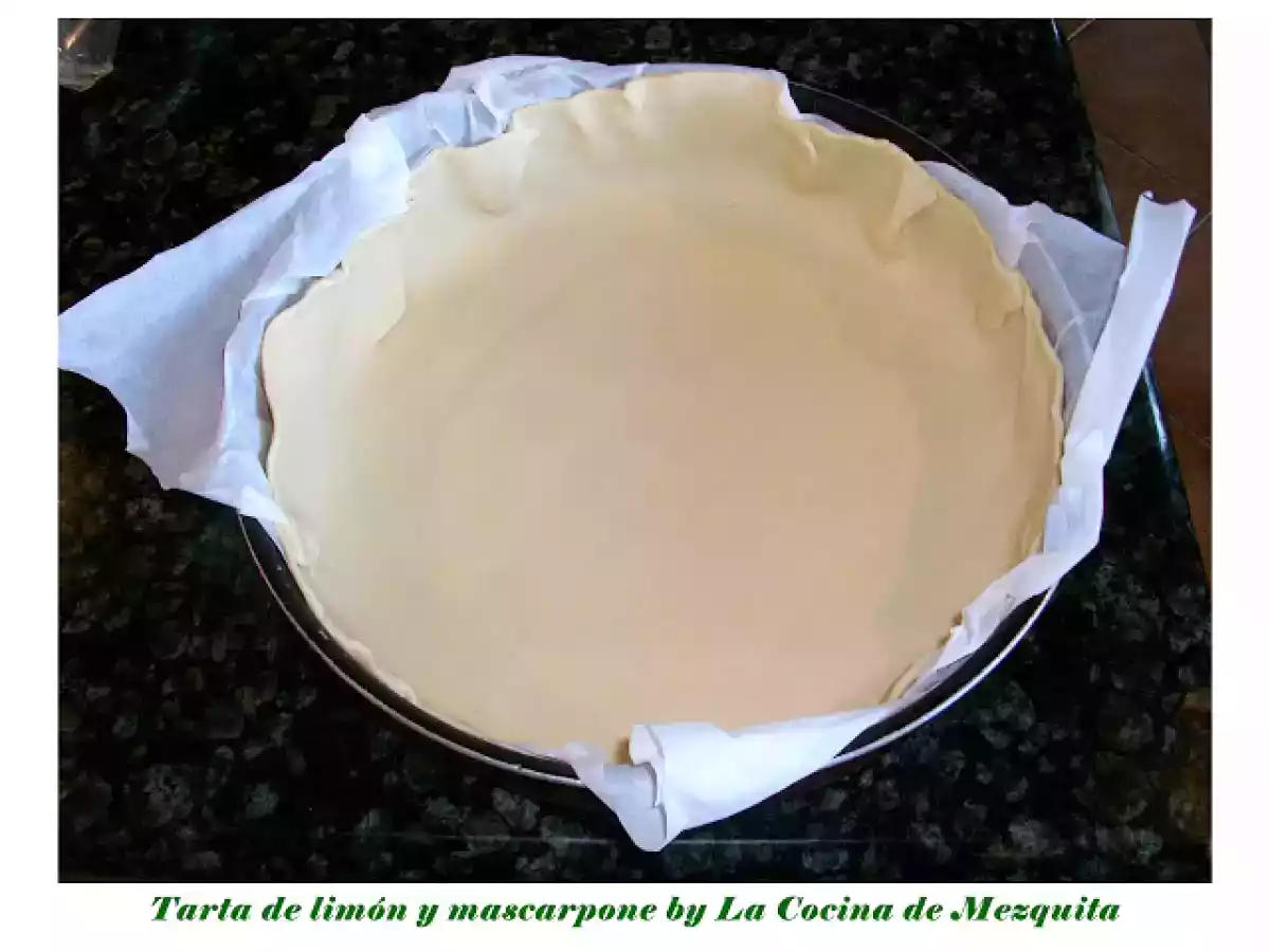 Tarta de limón y mascarpone al horno - foto 2