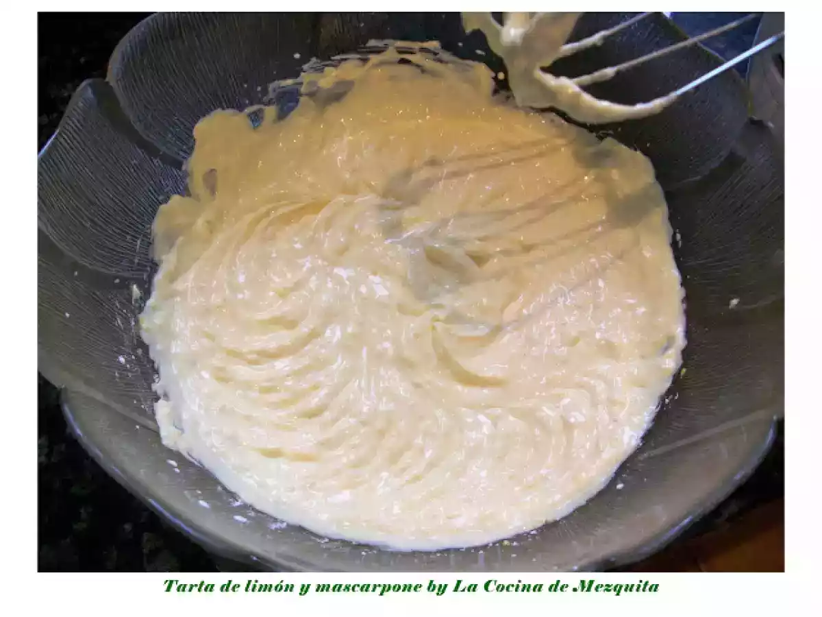 Tarta de limón y mascarpone al horno - foto 6