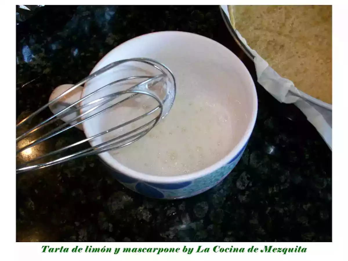 Tarta de limón y mascarpone al horno - foto 7