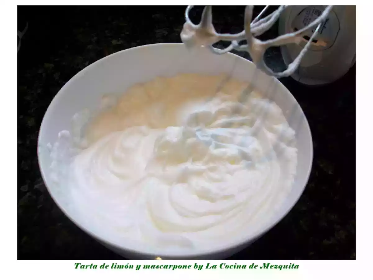 Tarta de limón y mascarpone al horno - foto 11